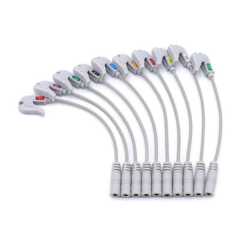 4.0 Banana Pinch EKG Machine Accessories Adapter Cable Praktyczny dla SK40BP