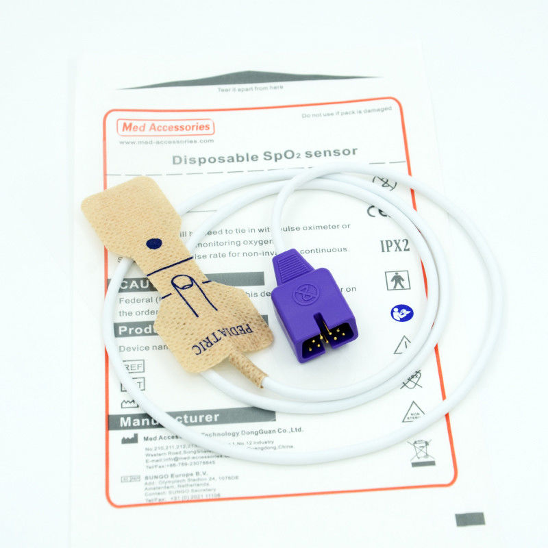 Nellcor jednorazowy czujnik Spo2 Adult Probe Kompatybilny z N-550/N-560/N-595/N-600/N-600x/N-65