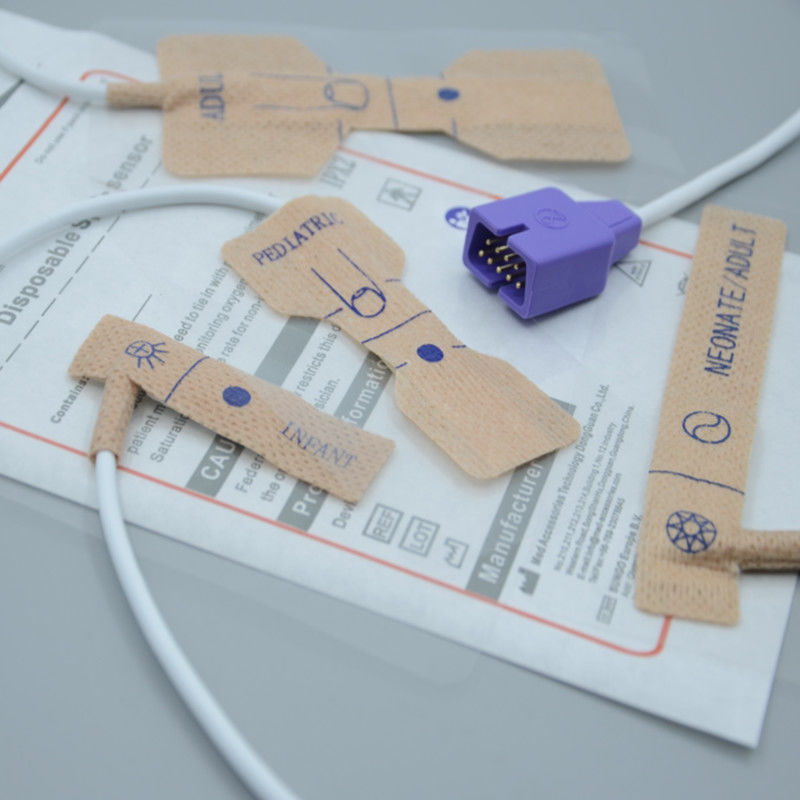 Nellcor jednorazowy czujnik Spo2 Adult Probe Kompatybilny z N-550/N-560/N-595/N-600/N-600x/N-65