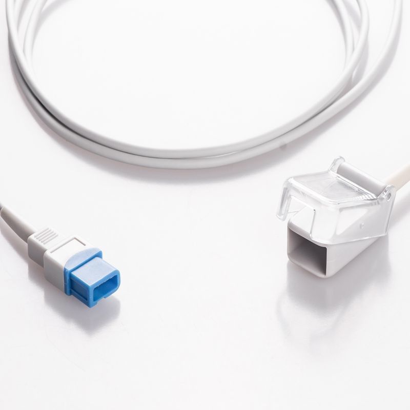 Wytrzymały szary pulsoksymetr Spo2 Sensor 700-0030-00 Fit Spacelabs 91367 91369