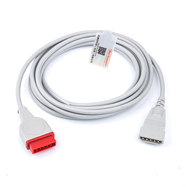 Inwazyjne ciśnienie krwi IBP Adapter Kabel GE Opieka zdrowotna Przełącznik 11 Pin Med Akcesoria