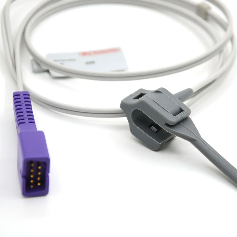Nowo narodzony pacjent Kompatybilny z Nellcorem Wielokrotnie używalny oksymetr Spo2 Sensor 9 Pin Multi Function