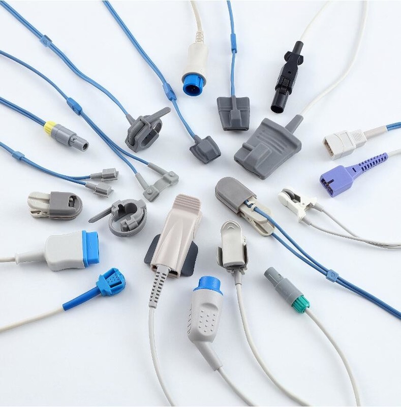Wyrób wysokiej jakości GE Marquette Kompatybilny dla dorosłych Finger Spo2 Sensor 11 Pin GE sensor spo2
