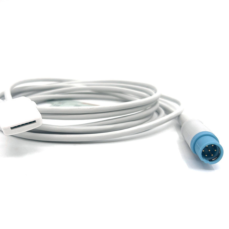 TPU Grey Spo2 Sensor Cable Single Pack dla wszystkich typów pacjentów dla Masimo 7 Pin To Drager