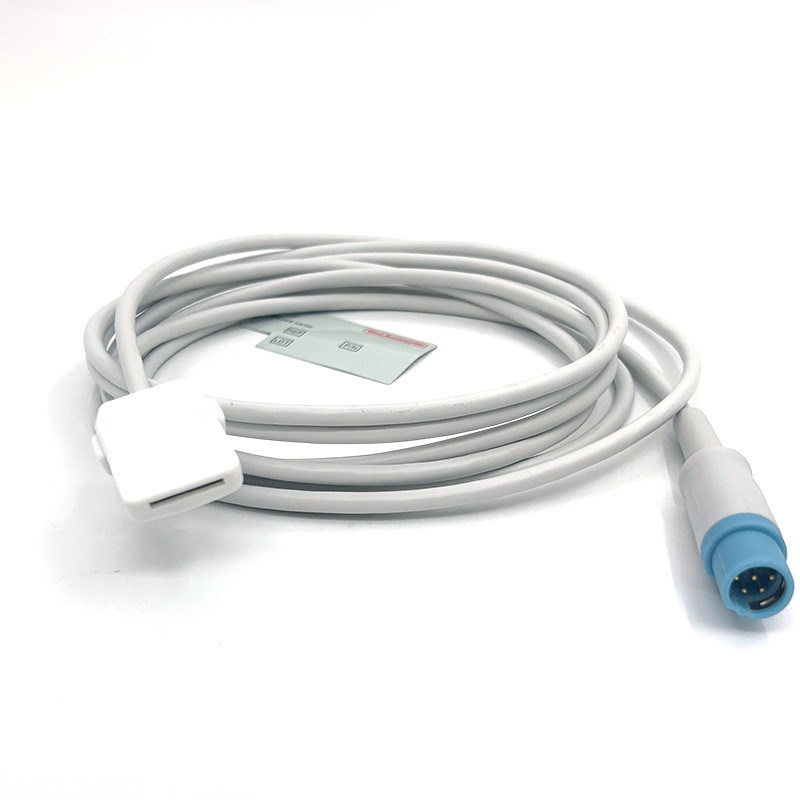 TPU Grey Spo2 Sensor Cable Single Pack dla wszystkich typów pacjentów dla Masimo 7 Pin To Drager