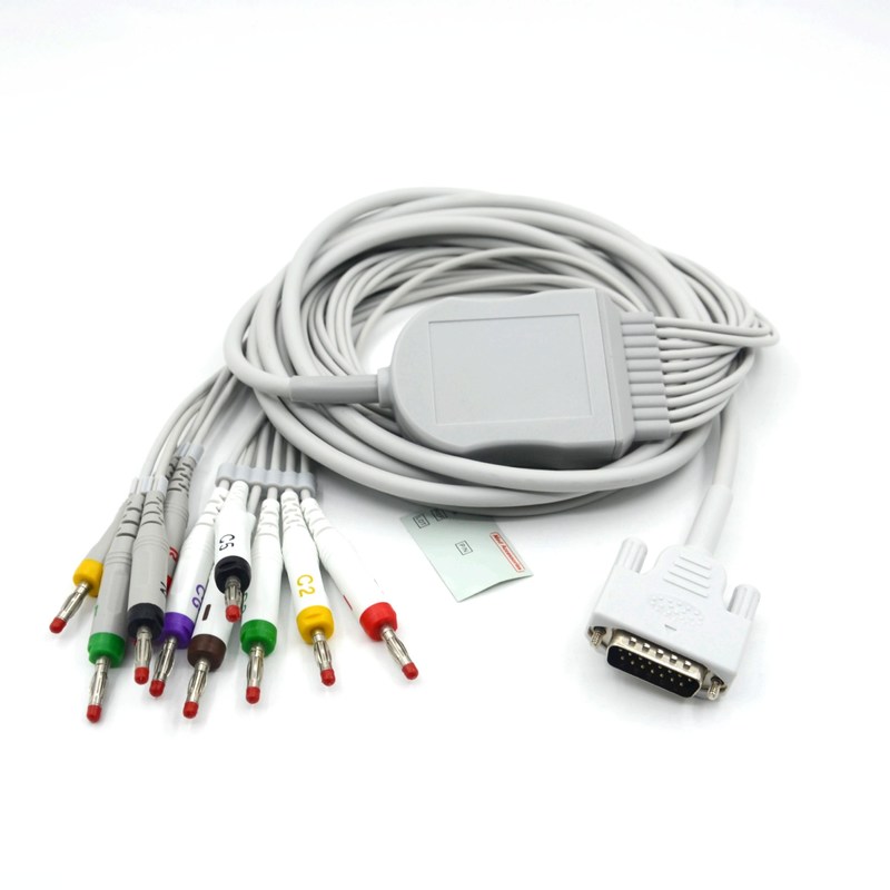 Kompatybilny kabel EKG Nihon Kohden 10 dla monitorów pacjentów