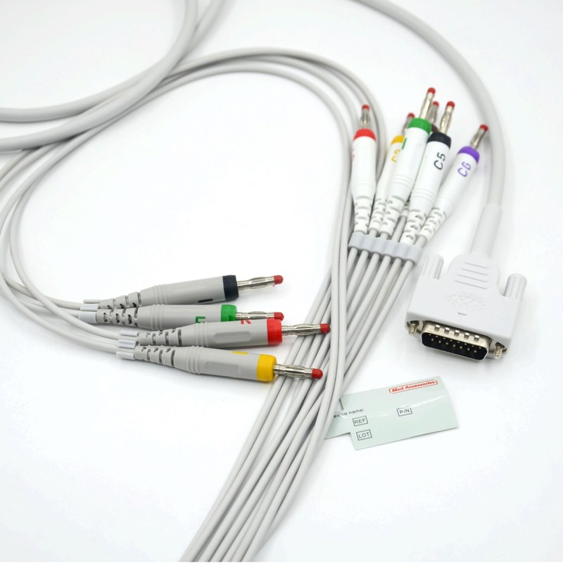 Kompatybilny kabel EKG Nihon Kohden 10 dla monitorów pacjentów