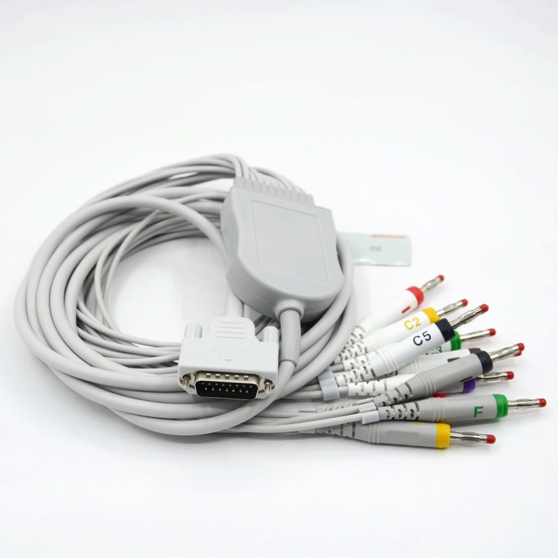 Kompatybilny kabel EKG Nihon Kohden 10 dla monitorów pacjentów