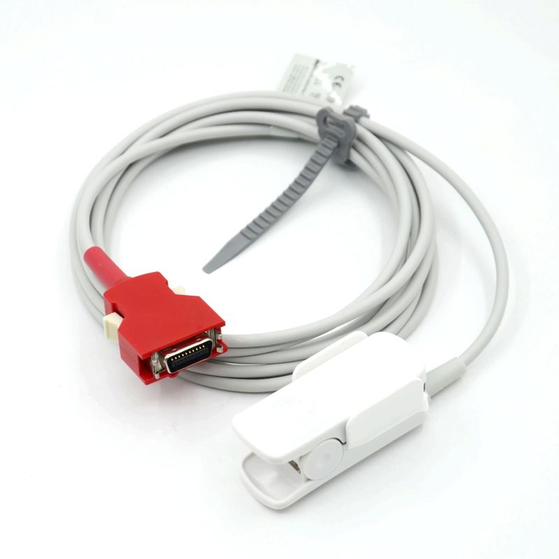 Wielokrotnie używalne urządzenia do monitorowania Kompatybilne z masimo 20P Adult Finger Clip SpO2 Sensor dla Rad-5 / 6 / 7