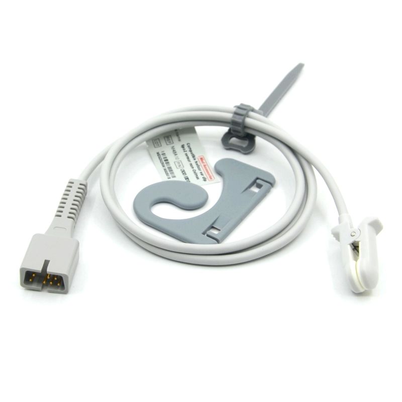 Producent Monitor Akcesoria wielokrotne Kompatybilne Nellcor PM-50,PM-60 NPB 40 7Pin Clip Ear SpO2 Sensor