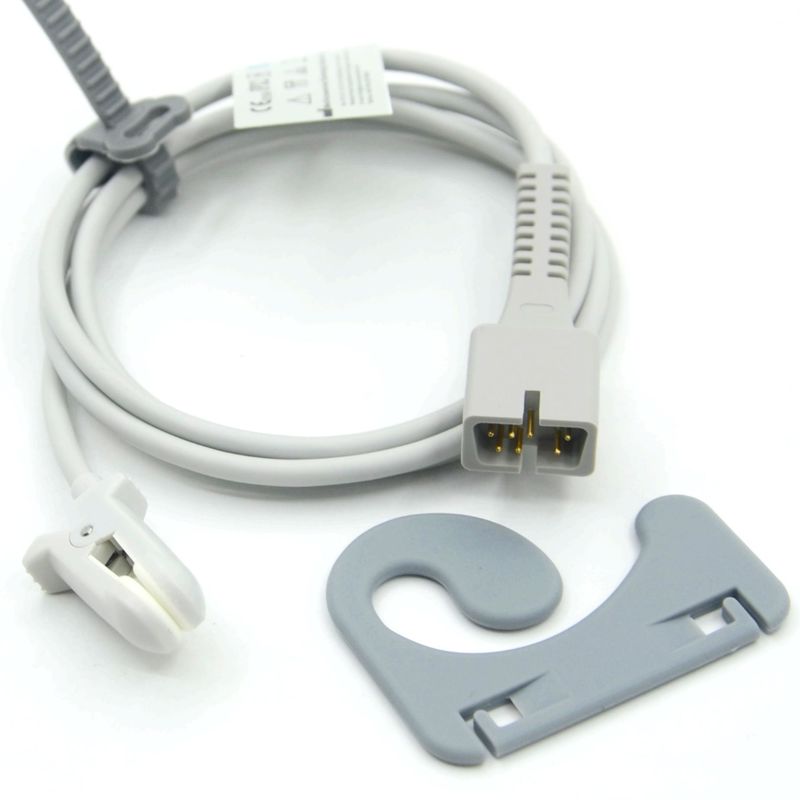 Producent Monitor Akcesoria wielokrotne Kompatybilne Nellcor PM-50,PM-60 NPB 40 7Pin Clip Ear SpO2 Sensor