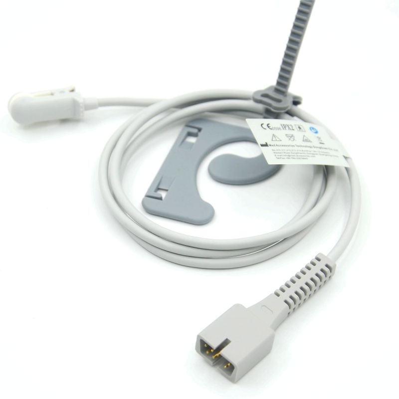 Producent Monitor Akcesoria wielokrotne Kompatybilne Nellcor PM-50,PM-60 NPB 40 7Pin Clip Ear SpO2 Sensor