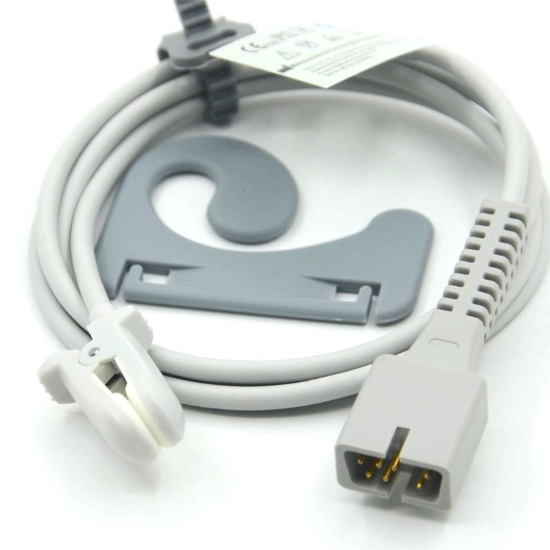 Producent Monitor Akcesoria wielokrotne Kompatybilne Nellcor PM-50,PM-60 NPB 40 7Pin Clip Ear SpO2 Sensor