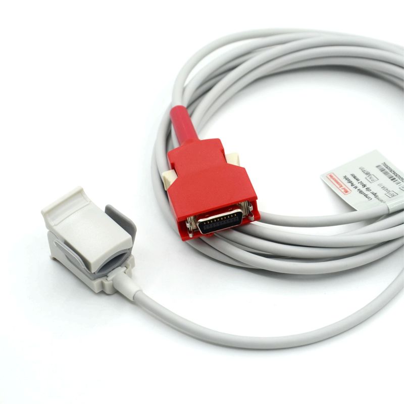 Akcesorium do monitora medycznego kompatybilne z czujnikiem SpO2 Masimo Red 20pin Radical-7 Rad-87 Rad-57, klips pediatryczny wielokrotnego użytku