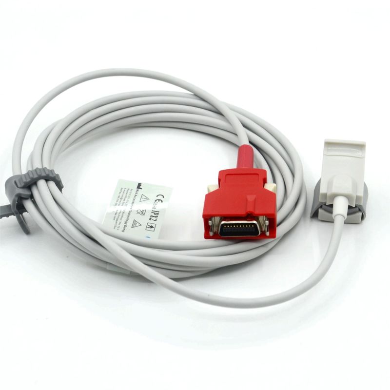 Akcesorium do monitora medycznego kompatybilne z czujnikiem SpO2 Masimo Red 20pin Radical-7 Rad-87 Rad-57, klips pediatryczny wielokrotnego użytku