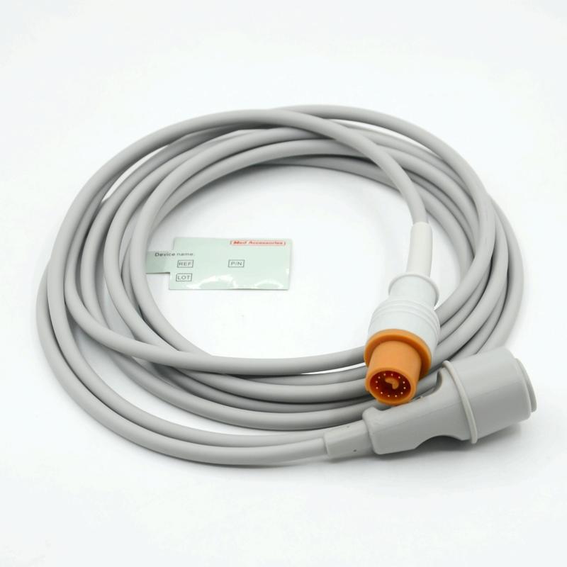 Praktyczny szary kolor akcesorium do monitora medycznego Kompatybilny z kablem IBP Fukuda To Edward Multi Function
