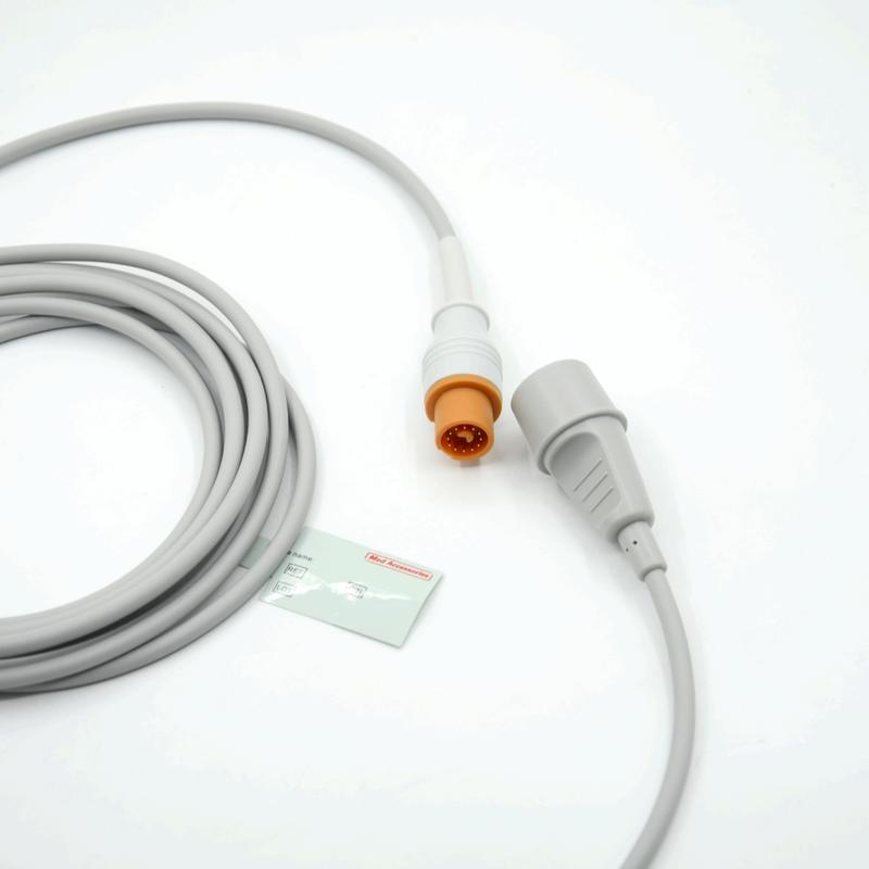 Praktyczny szary kolor akcesorium do monitora medycznego Kompatybilny z kablem IBP Fukuda To Edward Multi Function
