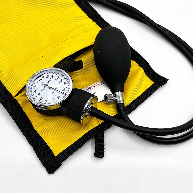 Akcesoria szpitalne TPU Wielokrotne użycie ręcznego worka do infuzji ciśnienia z aneroidalnym miernikiem ciśnienia